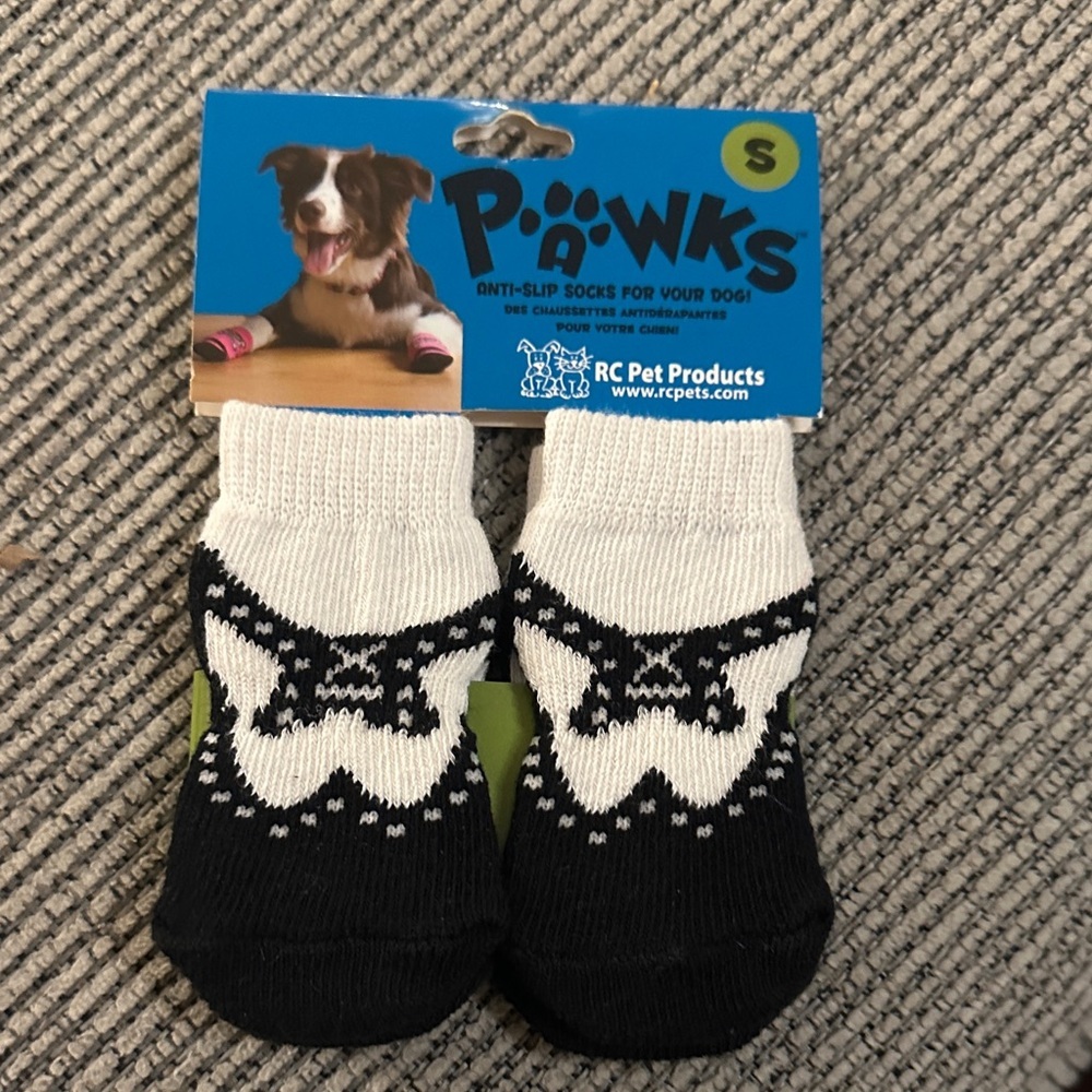 PAWKS size small dog socks